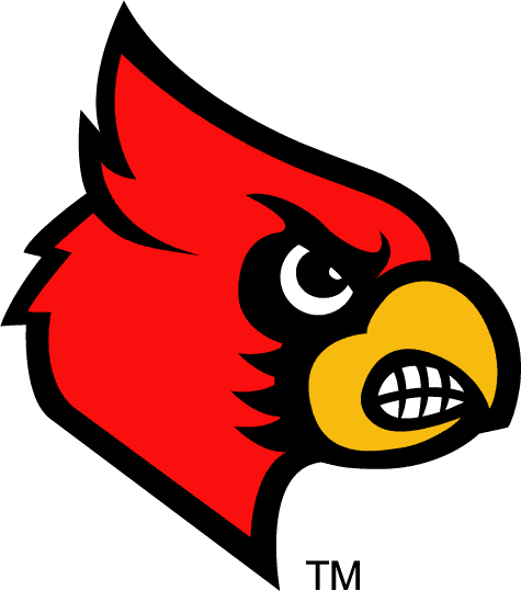 Louisville Cardinals 2001-2006 Secondary Logo iron on transfers for T-shirts